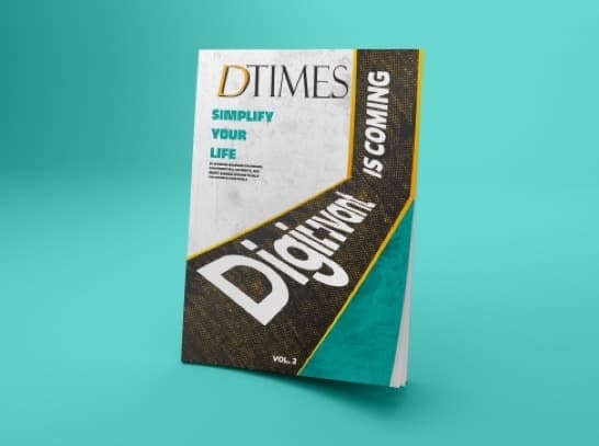 DTIMES magazine cover announcing Digivant